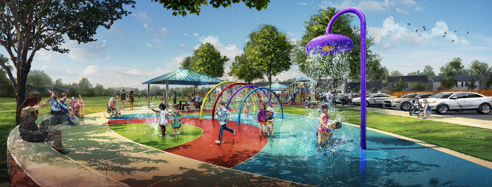 Foster-Meadows-Rec-Center-Eye-Level-perspective